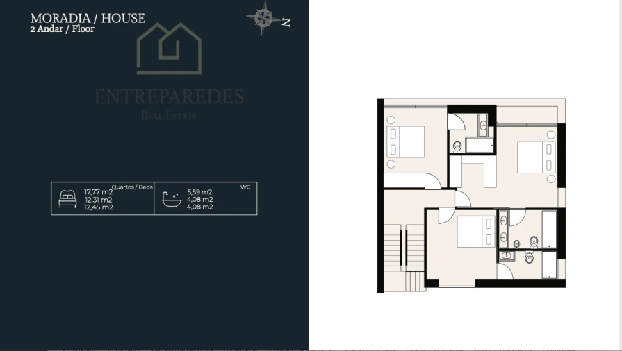 Moradia T4 para Venda em Canidelo Foto 8
