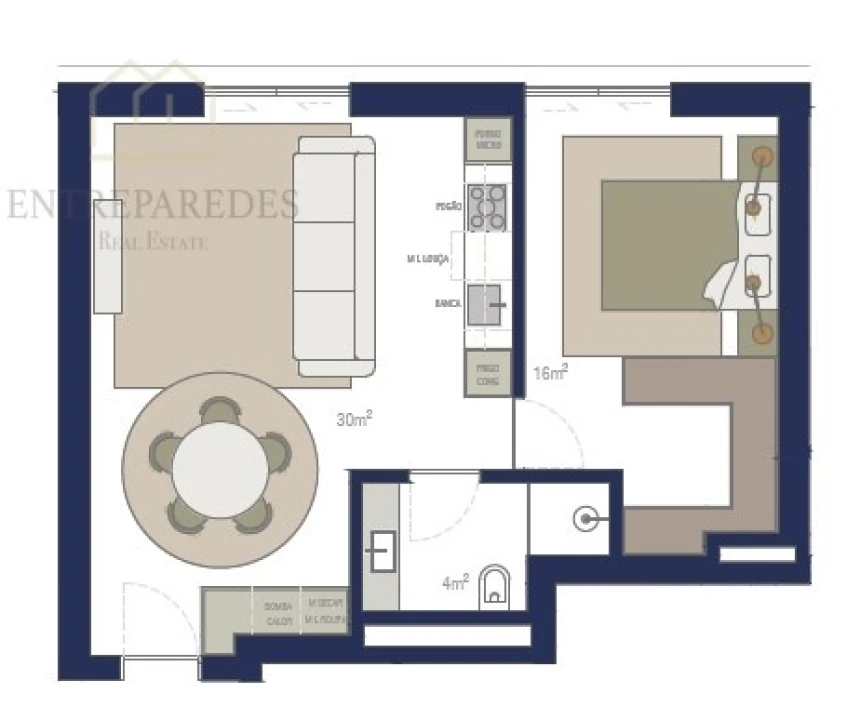 Apartamento T1 para Venda em Matosinhos e Leça da Palmeira Foto 19