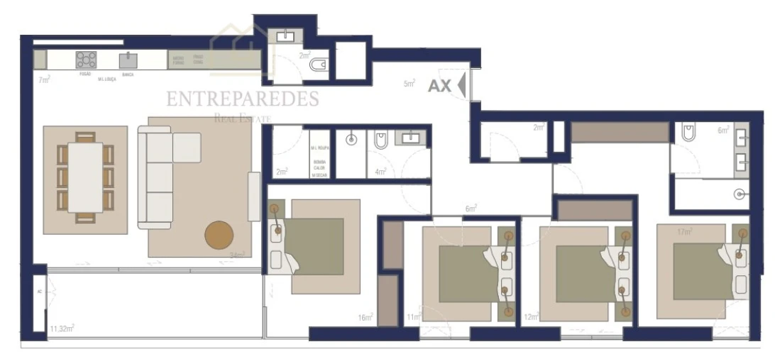 Apartamento T4 para Venda em Matosinhos e Leça da Palmeira Foto 19