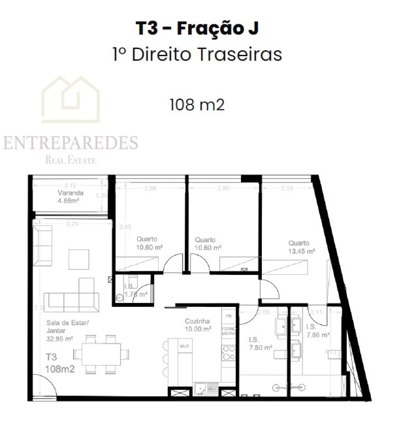 Apartamento T3 para Venda em Custóias, Leça do Balio e Guifões Foto 19