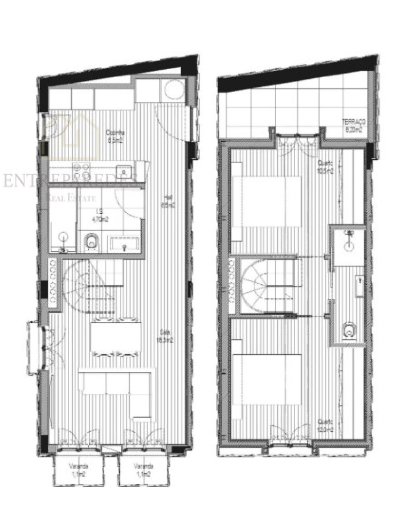 Apartamento T2 para Venda em Cedofeita, Santo Ildefonso, Sé, Miragaia, São Nicolau e Vitória Foto 41