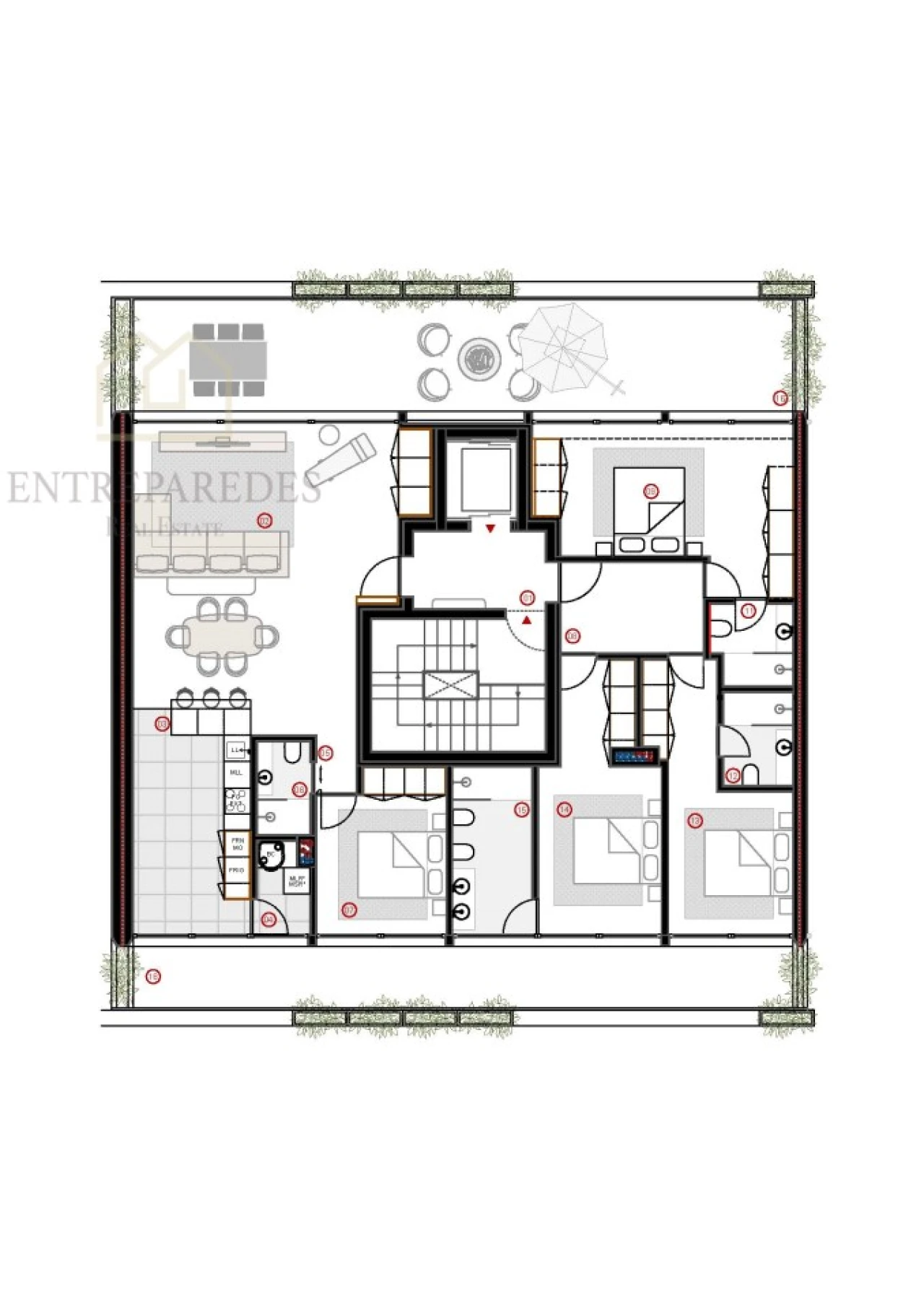 Apartamento T4 para Venda em Canidelo Foto 35