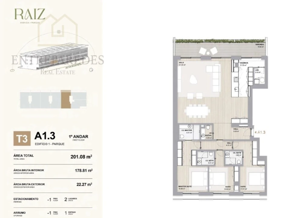 Apartamento T3 para Venda em Ramalde Foto 29