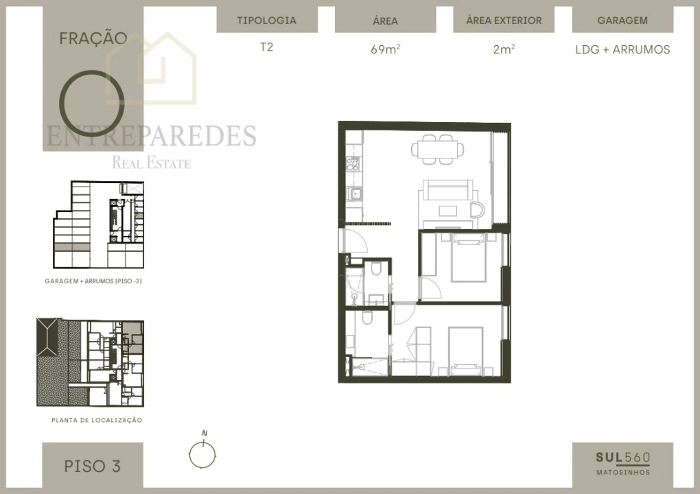 Apartamento T2 para Venda em Matosinhos e Leça da Palmeira Foto 13