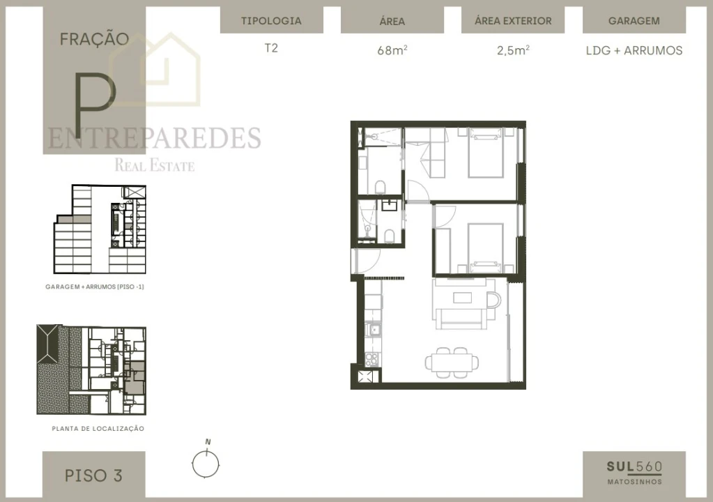 Apartamento T2 para Venda em Matosinhos e Leça da Palmeira Foto 13