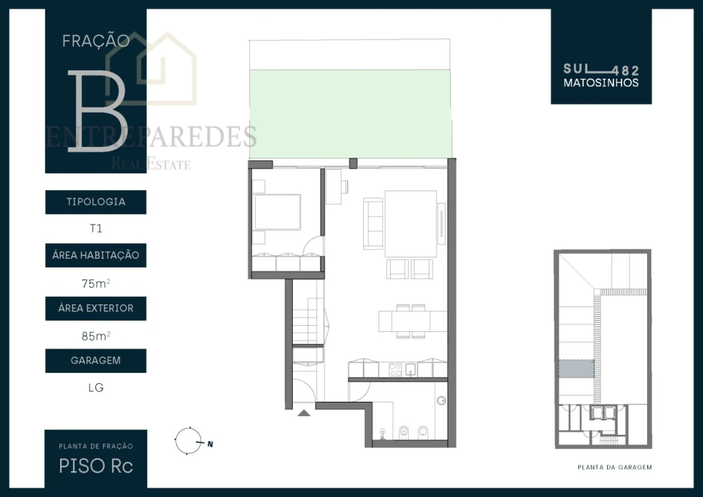 Apartamento T1 para Venda em Matosinhos e Leça da Palmeira Foto 14