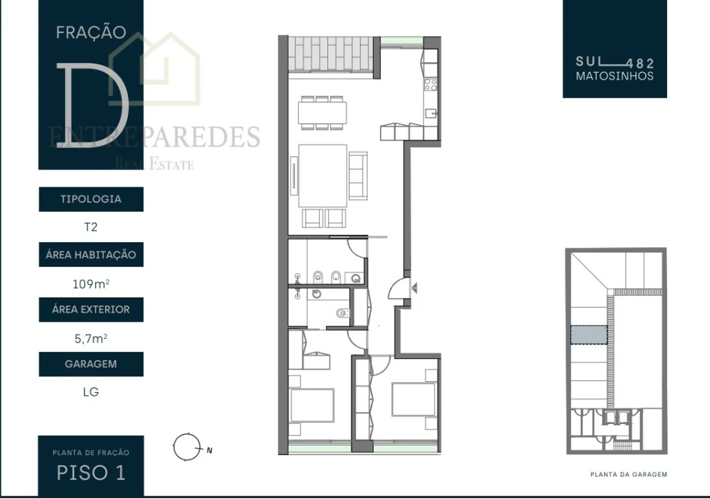 Apartamento T2 para Venda em Matosinhos e Leça da Palmeira Foto 14