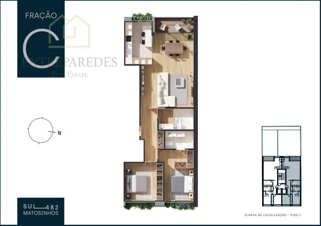 Apartamento T2 para Venda em Matosinhos e Leça da Palmeira Foto 15