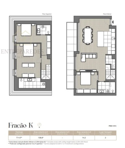 Apartamento T3 para Venda em Lordelo do Ouro e Massarelos