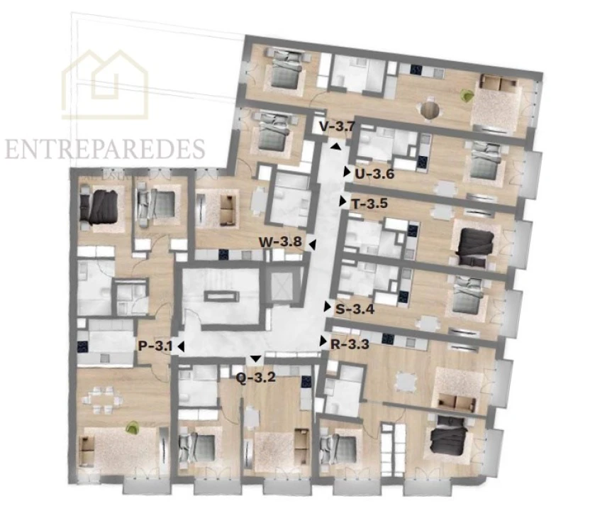 Apartamento T2 para Venda em Bonfim Foto 12