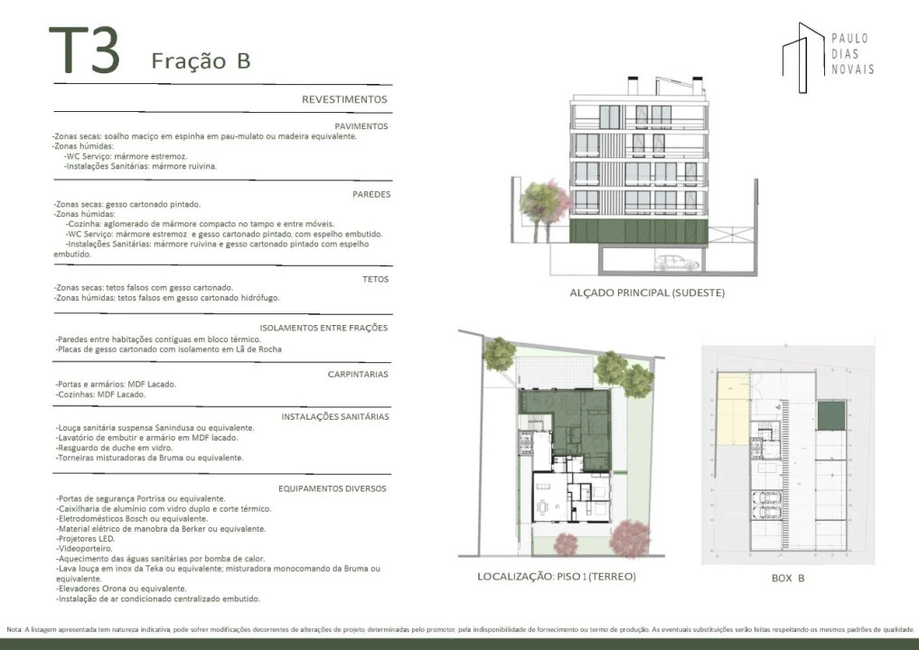 Apartamento T3 para Venda em Lordelo do Ouro e Massarelos Planta 2