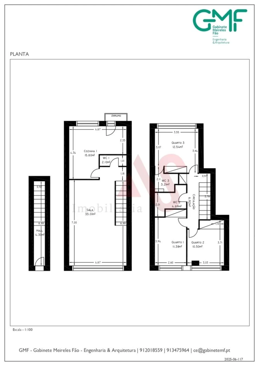 Moradia T3 para Venda em Fermentões Foto 27