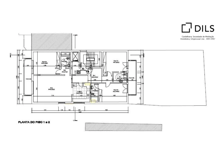 Apartamento T3 para Venda em Cascais e Estoril Planta 1