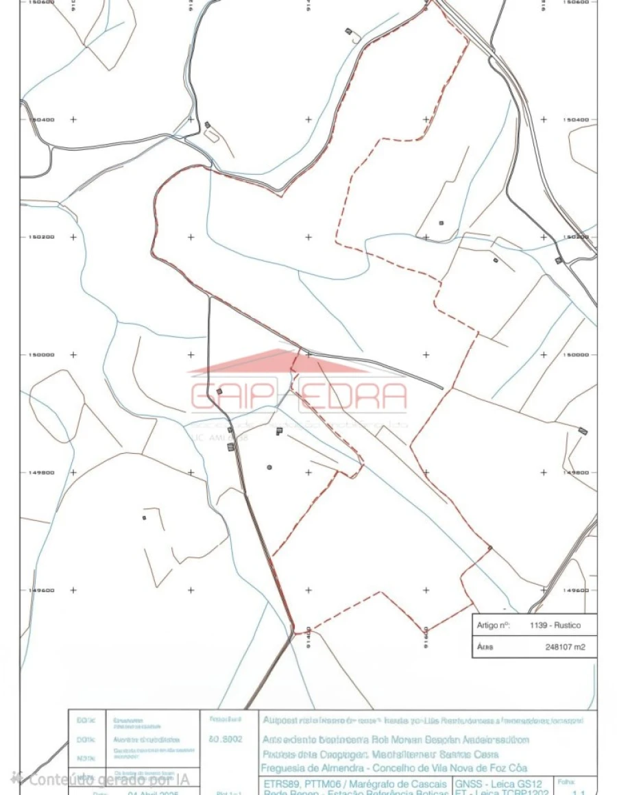 Terreno Agricola ou Rústico para Venda em Almendra Foto 3