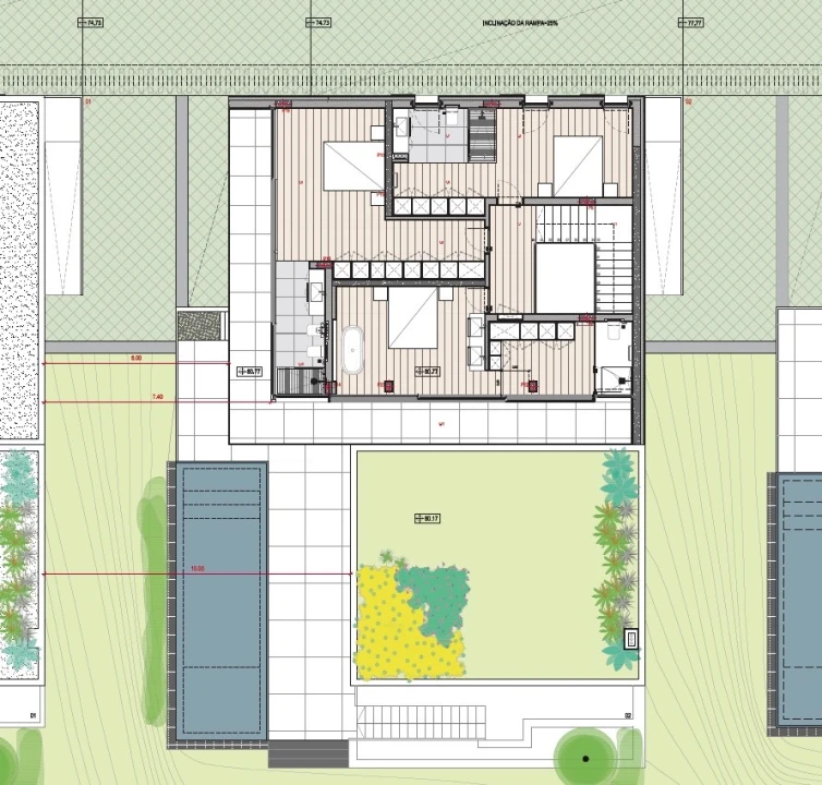 Moradia T5 para Venda em Alcabideche Planta 2