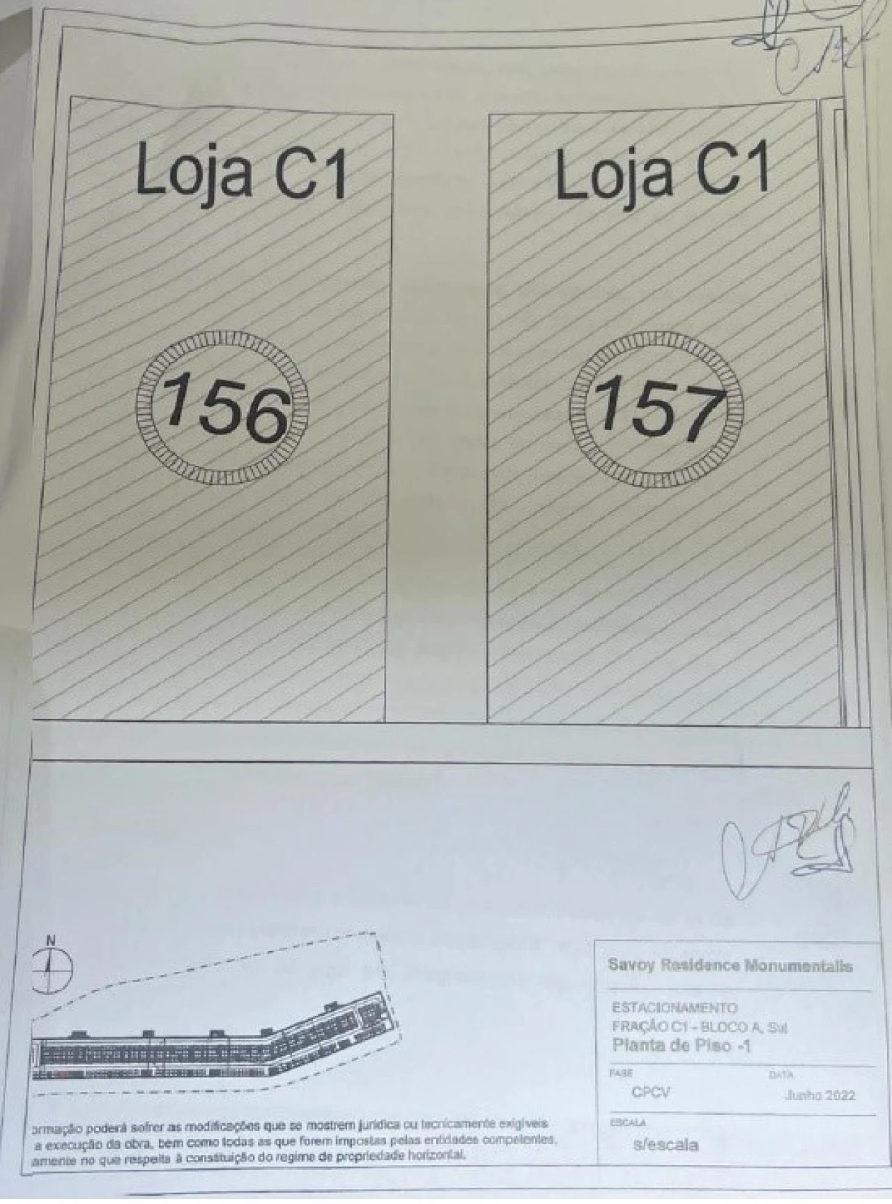 Loja para Arrendamento em São Martinho Planta 2