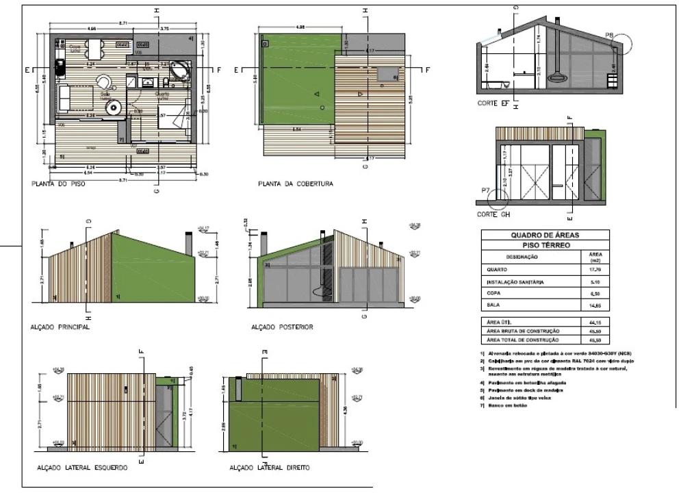 Moradia para Venda em Vau Planta 2