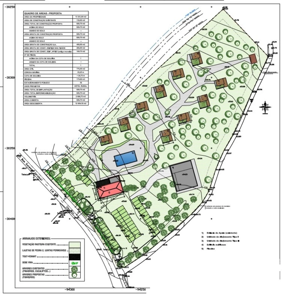 Moradia para Venda em Vau Planta 1
