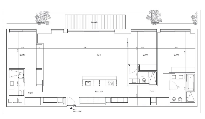 Apartamento T3 para Venda em Parque das Nações Planta 1