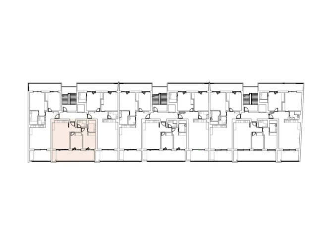 Apartamento T1 para Venda em Lagos (São Sebastião e Santa Maria) Planta 1
