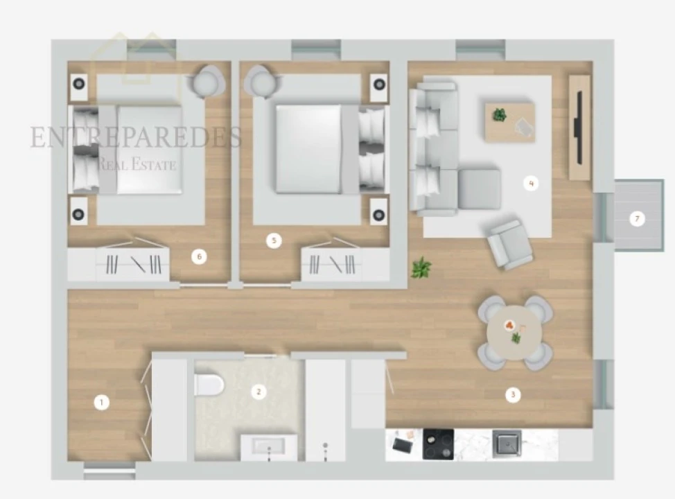 Apartamento T2 para Venda em Cedofeita, Santo Ildefonso, Sé, Miragaia, São Nicolau e Vitória Foto 8