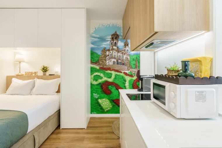 Apartamento T0 para Arrendamento férias em Braga (São José de São Lázaro e São João do Souto) Foto 12