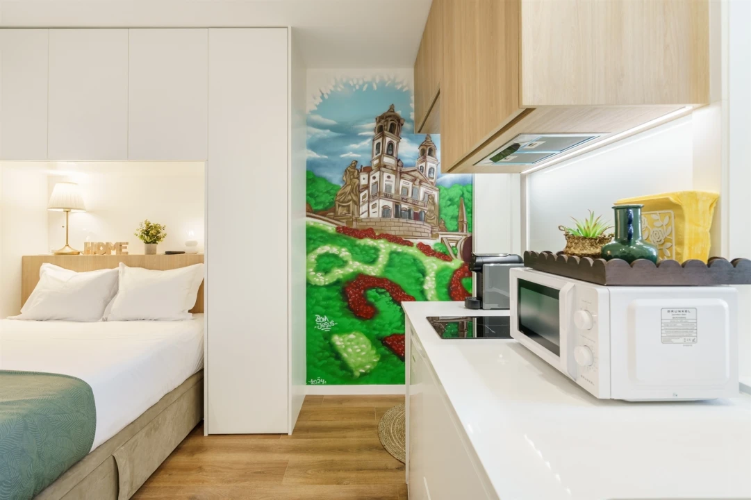 Apartamento T0 para Arrendamento férias em Braga (São José de São Lázaro e São João do Souto) Foto 12