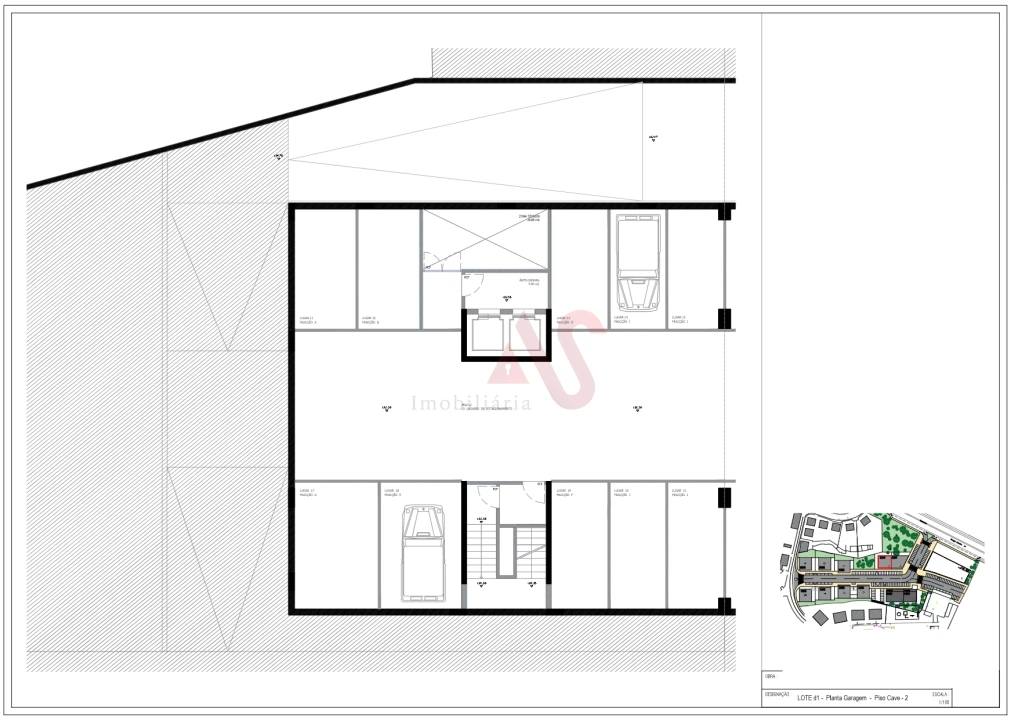 Apartamento T3 para Venda em Nogueira, Fraião e Lamaçães Planta 2