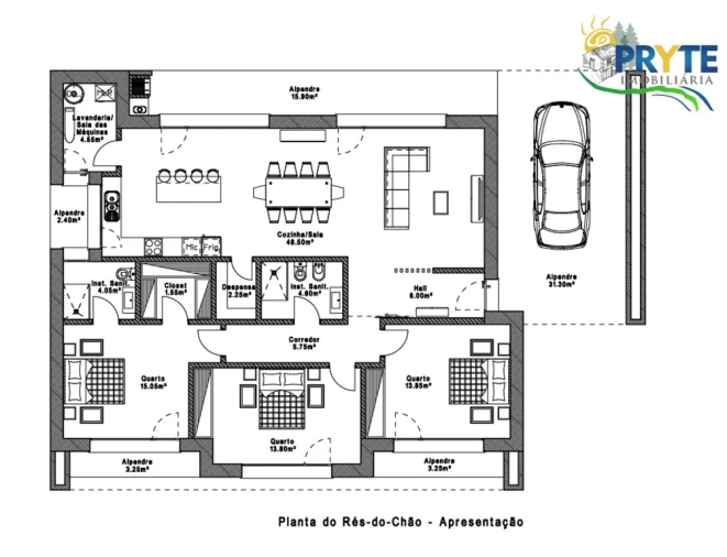 Moradia T3 para Venda em Cabeçudo Foto 21