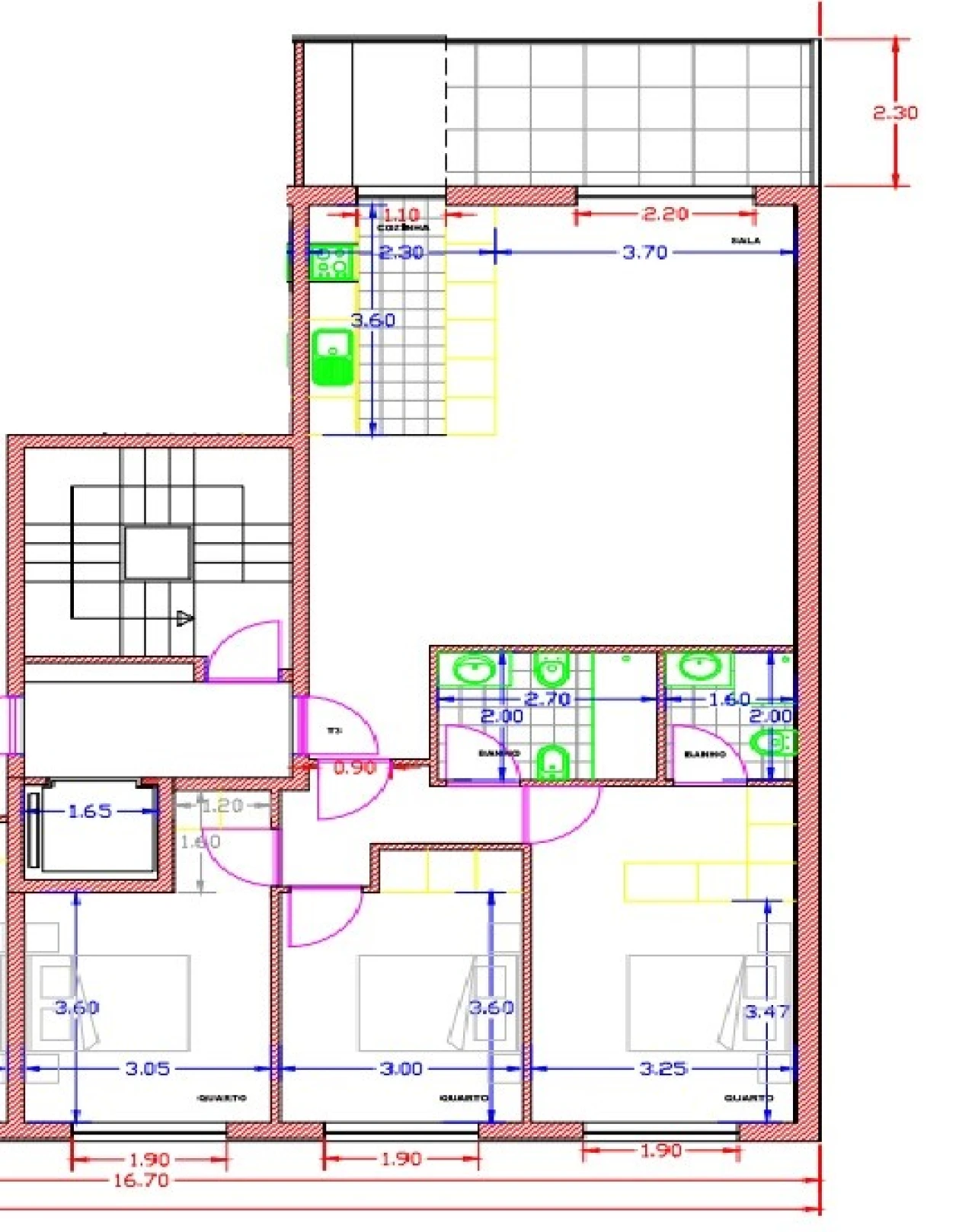 Apartamento T3 para Venda em Celeirós, Aveleda e Vimieiro Foto 18