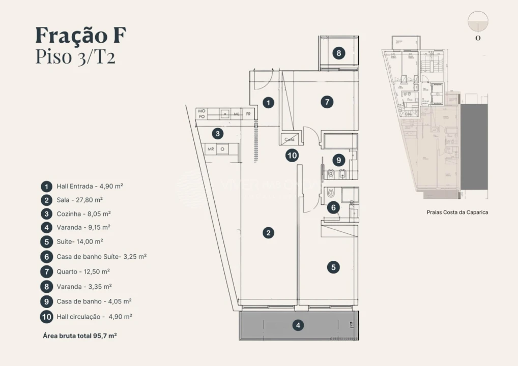 Apartamento T2 para Venda em Costa da Caparica Foto 28