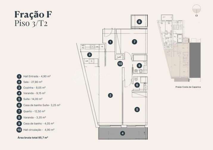 Apartamento T2 para Venda em Costa da Caparica Foto 29