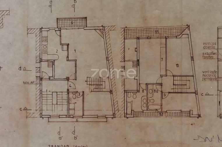Apartamento T3 para Venda em Cedofeita, Santo Ildefonso, Sé, Miragaia, São Nicolau e Vitória Planta 1