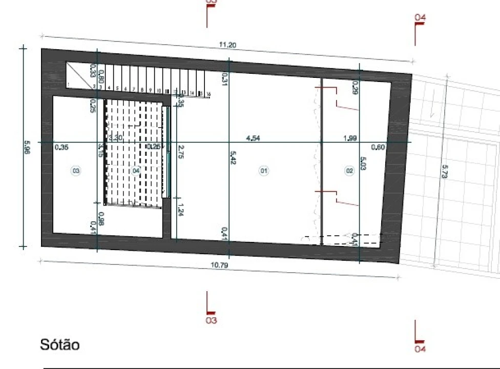 Moradia T3 para Venda em Sines Planta 5
