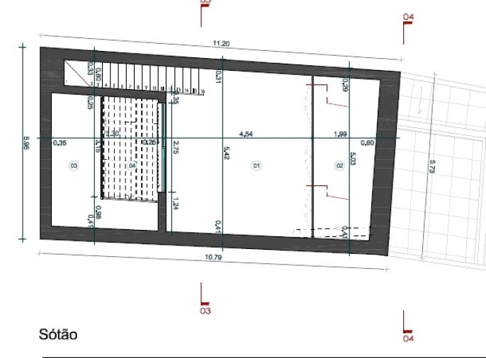 Moradia T3 para Venda em Sines Planta 5