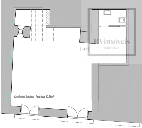 Loja para Arrendamento em Santa Maria Maior e Monserrate e Meadela Foto 3