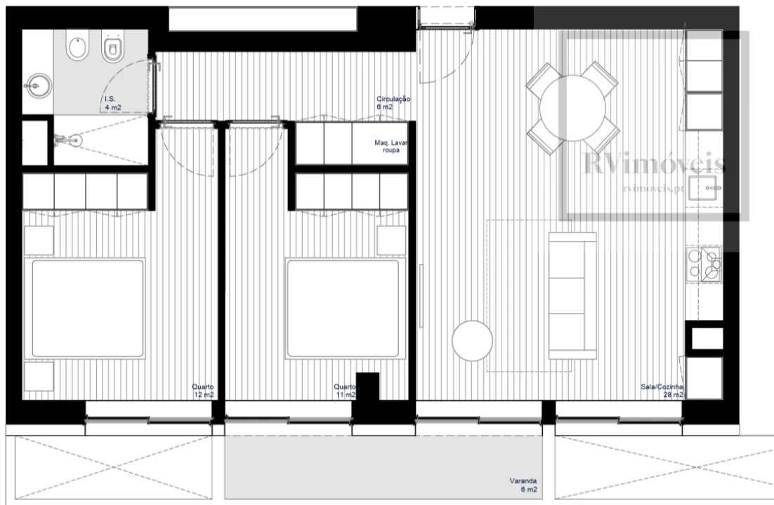 Apartamento T2 para Venda em Matosinhos e Leça da Palmeira Foto 19