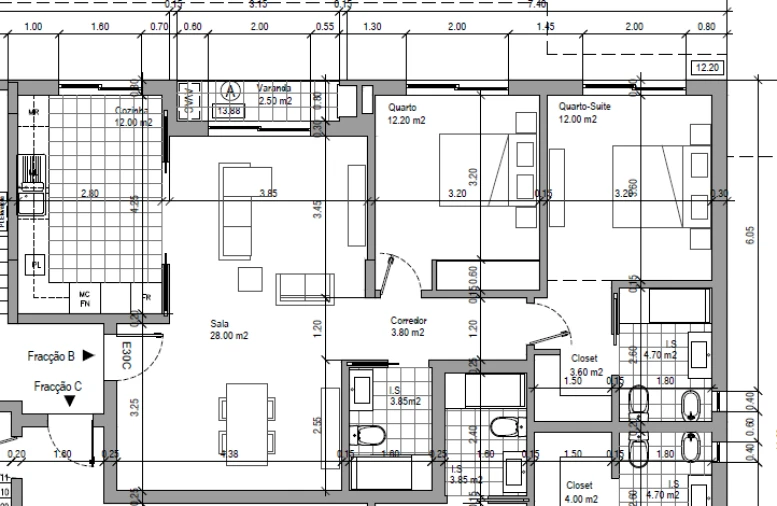 Apartamento T2 para Venda em Montijo e Afonsoeiro Foto 17
