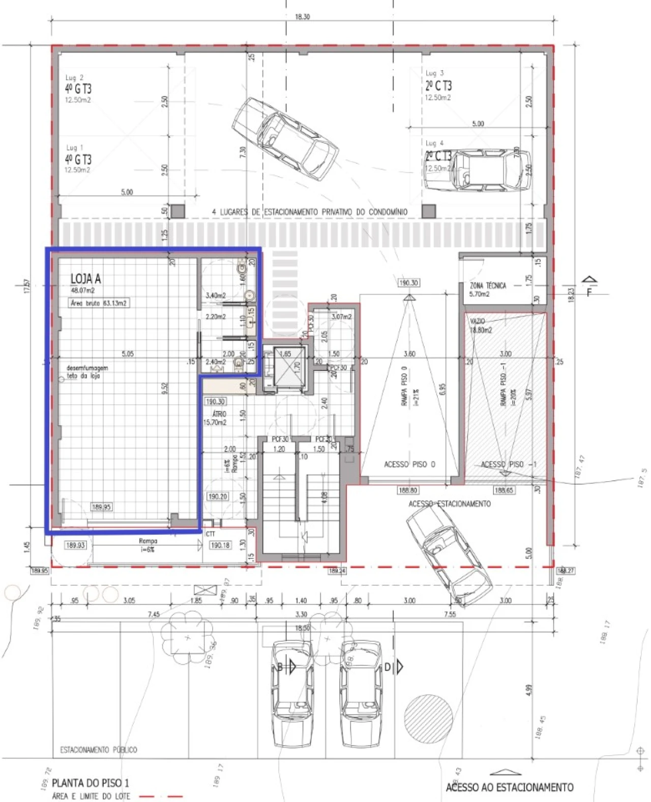 Loja para Venda em Mina de Água Planta 2