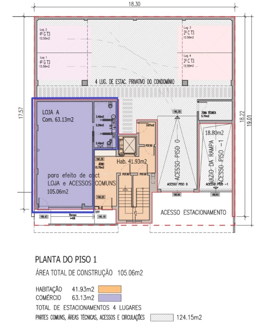 Loja para Venda em Mina de Água Planta 1