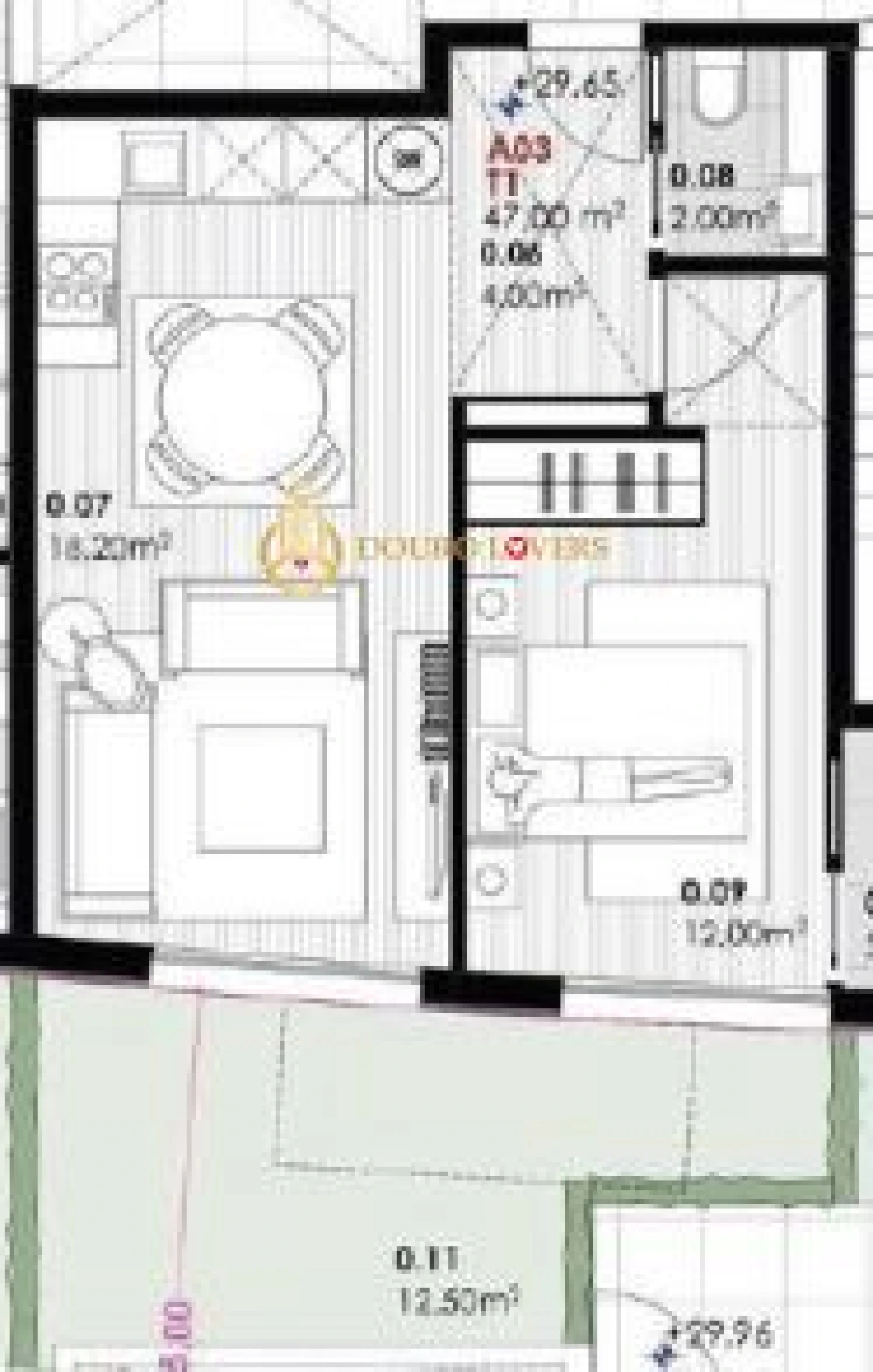 Apartamento T1 para Venda em Canidelo Foto 8