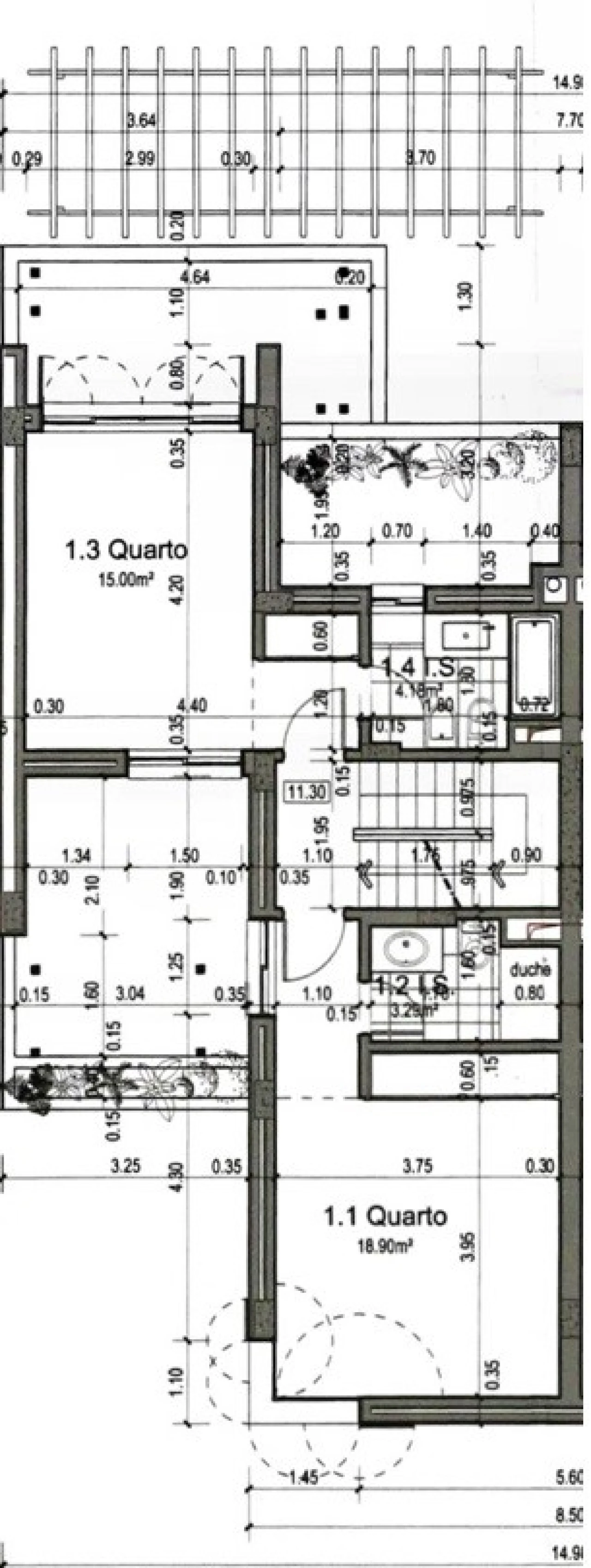 Moradia T3 para Venda em Quarteira Planta 2