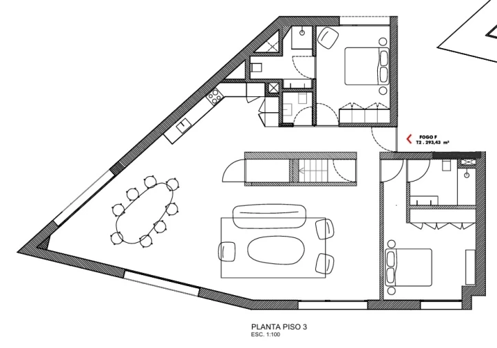 Apartamento T2 para Venda em Areeiro Foto 12