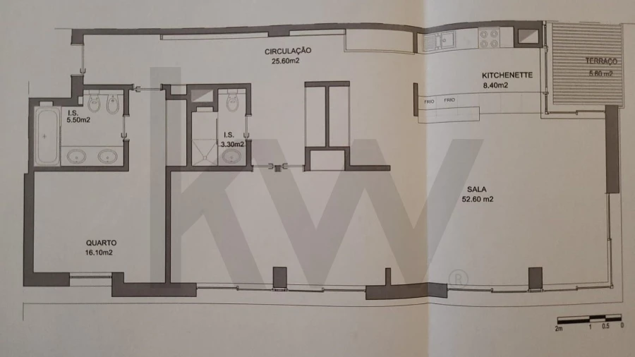 Apartamento T1 para Venda em Carvalhal Foto 13