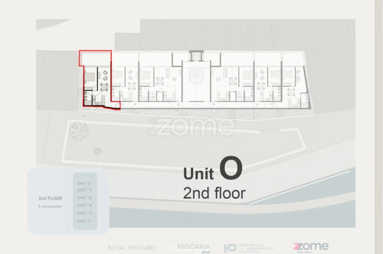Apartamento T1 para Venda em Santa Marinha e São Pedro da Afurada Planta 1