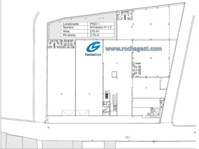 Armazém para Arrendamento em Arcozelo Foto 7