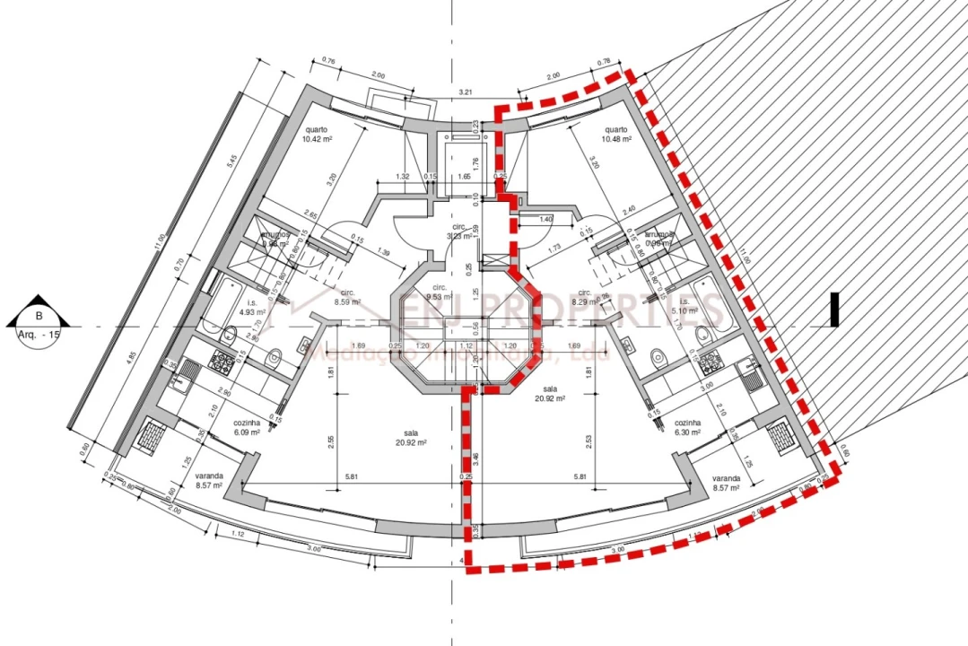 Apartamento T2 para Venda em Altura Foto 20