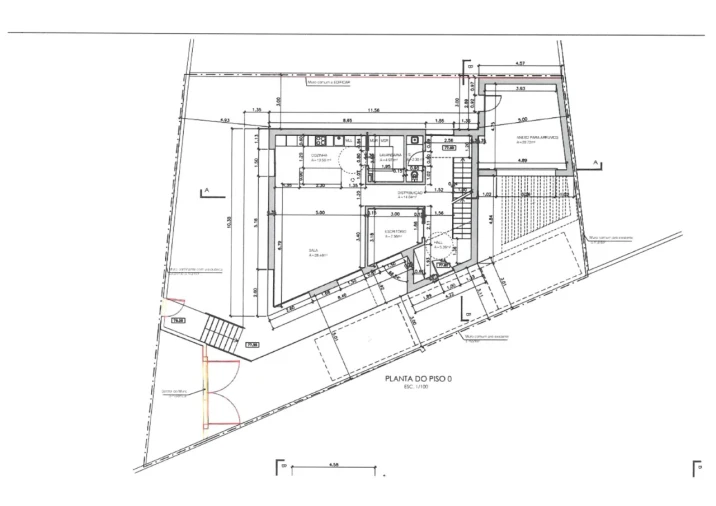 Moradia T3 para Venda em Encarnação Planta 1
