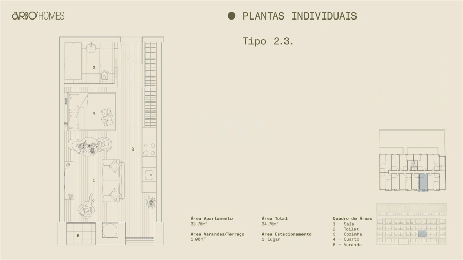 Apartamento T1 para Venda em Cedofeita, Santo Ildefonso, Sé, Miragaia, São Nicolau e Vitória Foto 2