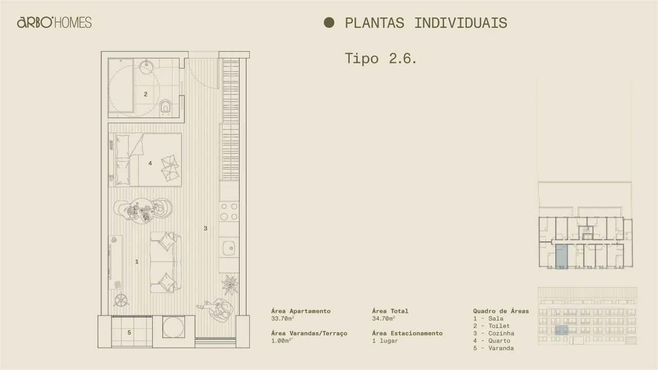 Apartamento T1 para Venda em Cedofeita, Santo Ildefonso, Sé, Miragaia, São Nicolau e Vitória Foto 2